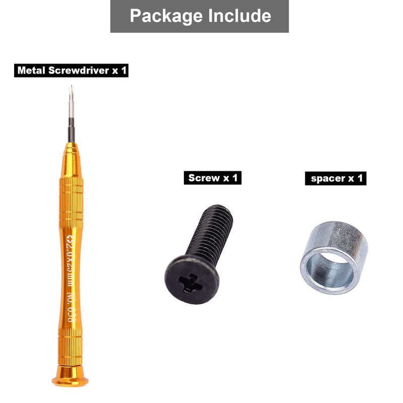 1Pcs SSD Screw for PS5 and 1Pcs Ring Replacement and 1Pcs Screwdriver for Sony PlayStation 5 Console Solid State Drive 1pcs Screw+1pcs Ring+1pcs Screwdriver
