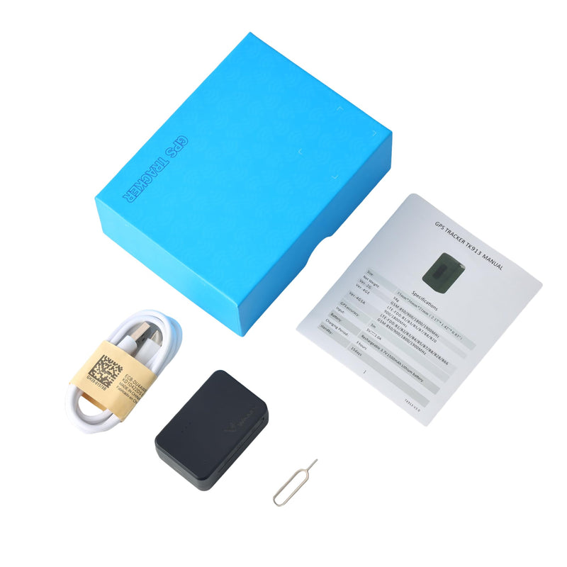 Winnes GPS Tracker for Vehicles 4G Mini Real-time Tracking Device Magnetic Hidden Locator Long Distance Global Positioning for Car Motorcycle Kids Elderly Dog Cat Luggage,Subscription Required 4G TK903(Battery 1500mah)