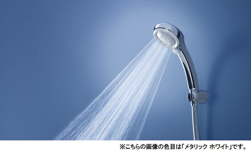 Sanei faucet shower head water-saving stop Rainey White PS303-80XA-MW2 [soft, comfortable to bathe shower hole 0.3mm-feel] (japan import)
