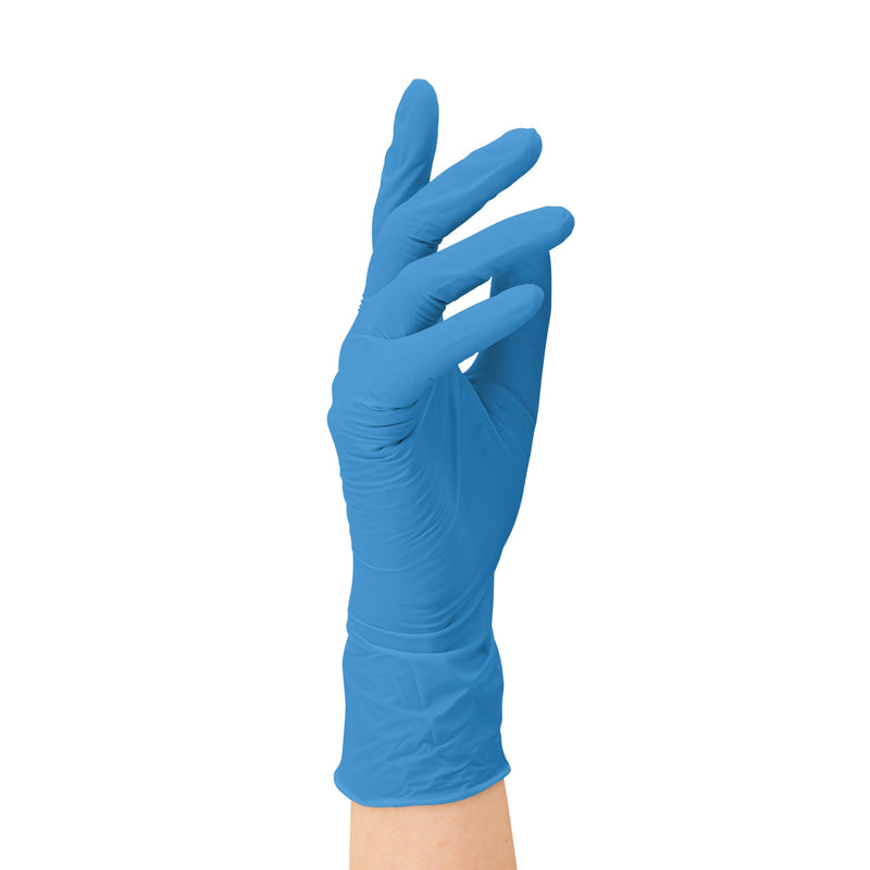 Nitrile Gloves Pack of 1000 10 Boxes (S, Blue) Disposable Gloves, Disposable Gloves, Examination Gloves, Nitrile Gloves, Powder-Free, Latex-Free, Non-Sterile, Latex-Free, Blue, Disposable Gloves S (Pack of 1000)
