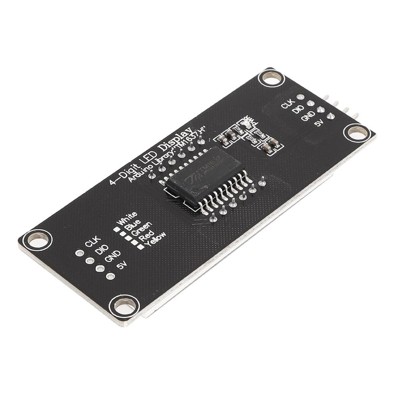 0.56 Inch 4-Digit Tube Segment Display Module TM1637 Driver Chip 7 Segment Digital Display (TM1637 Green)