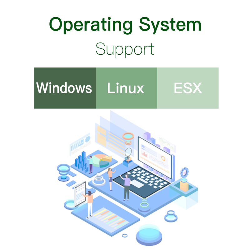 10G Network Card with Intel X540 Chip, 10GB PCI-E NIC Compare to Intel X540-T2, Dual RJ45 Port PCI Express X8 Ethernet Adapter Support Windows/Windows Server/Linux/Freebsd/VMware ESXi 6.Intel X540 (2xRJ45)