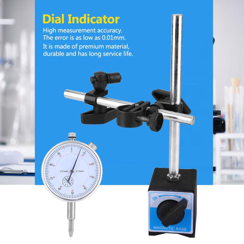 Magnetic tripod measuring stand for dial indicator, adjustable magnetic measuring stand, magnetic measuring stand with dial indicator base holder, flexible magnetic base holder, adjustable magnetic measuring stand, magnetic base stand
