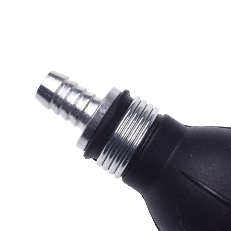 JRL Fuel Pump Fuel Line Hand Primer Bulb 10mm 3/8‘’ inch Rubber fit for Car/Boat/Marine/Motorcycle 9001080A 10mm 3/8 inch