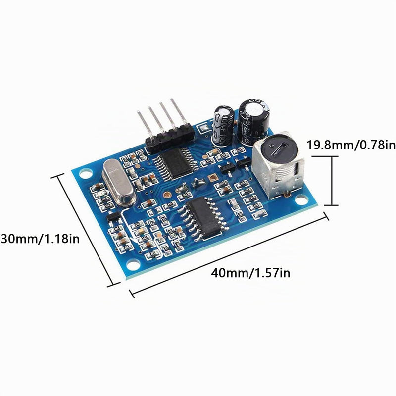 JSN-SR04T Ultrasonic Sensor Waterproof Module 5V Pack of 2 | With waterproof sensor, ultrasonic distance measuring module, 2 pieces, 5V ultrasonic sensor, waterproof module, JSN-S