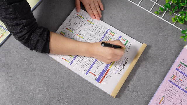 Colarr 540 Sheets Vehicle Inspection Report, 3 Part Multicolor Carbonless