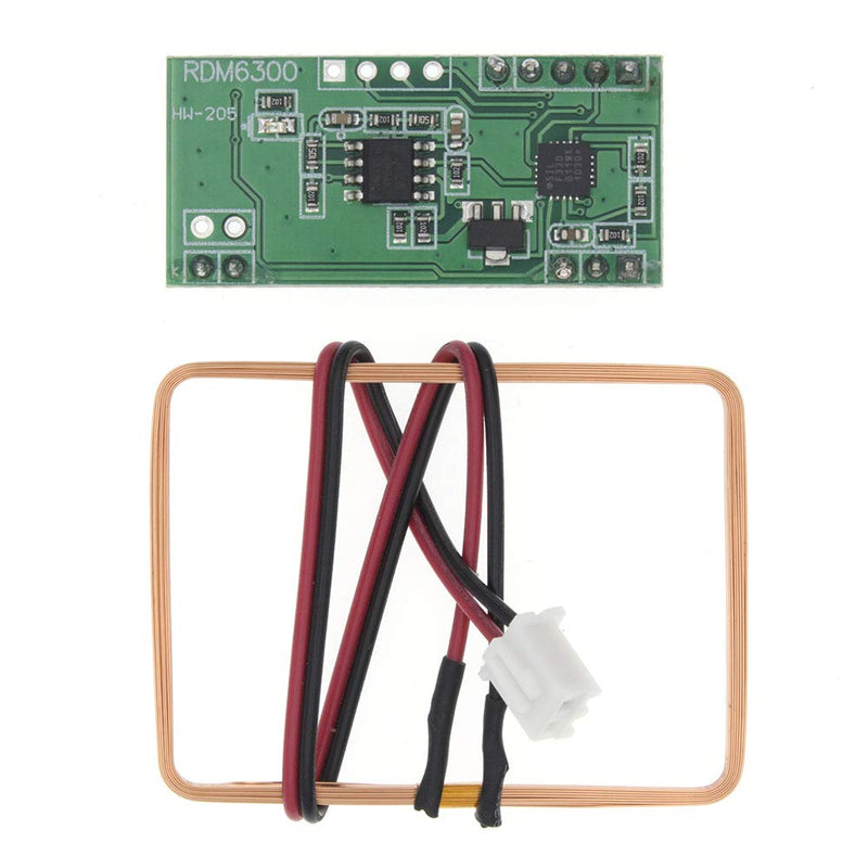 RDM6300 125KHz EM4100 RFID Reader Module UART Output Access Control System for Arduino