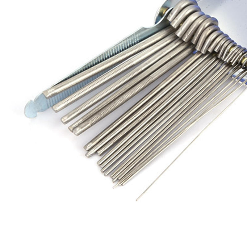 21 Piece MIG Torch Welding Nozzle Cleaning Kit Soldering Accessories with Nozzle Reamer and Cleaning Brush for Gas Welding - WH-YWBL