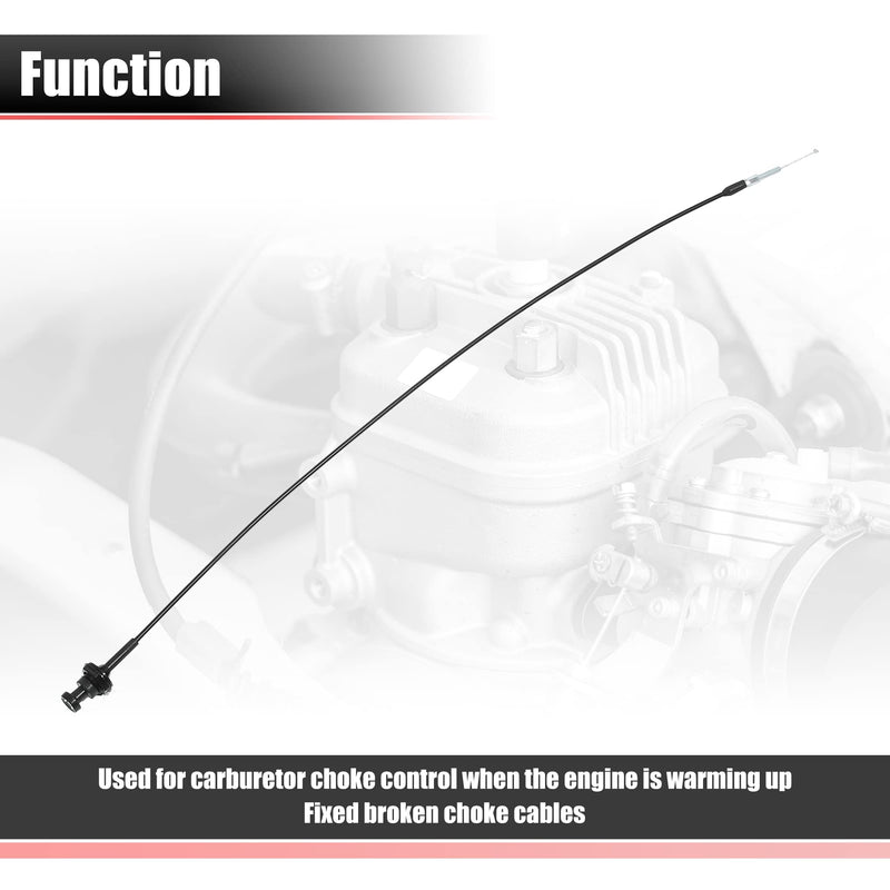 X AUTOHAUX 90cm Carburetor Choke Cable for Polaris Sportsman 300 2008-2010 for Polaris Sportsman 335 400 450 500