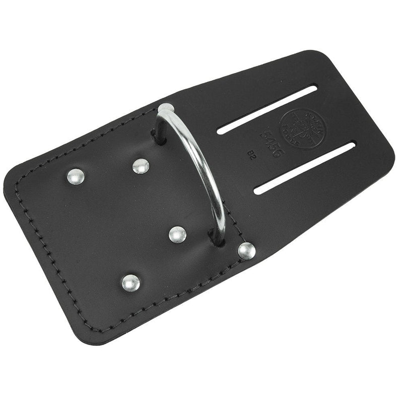 Klein Tools 5456 Leather Hammer Holder with Slotted Connection and Metal Ring (Pack of 4) Schwarz Pack of 4