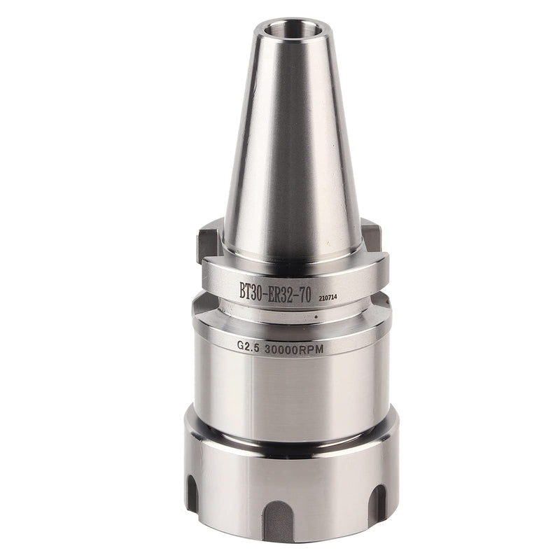 FTVOGUE CNC Tool Holder BT30 - ER32 70 Milling Collet Chuck High Accuracy CNC Tool Holder Milling Lathe Tool Made of 20CrMnTi Steel for CNC Machines, Milling Machines, Lathes
