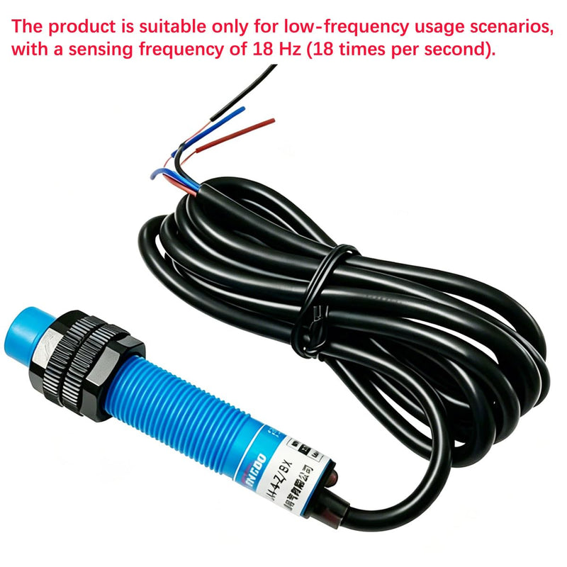 Gebildet 2 pieces M12 inductive proximity sensor switch NPN NO 6-36V 4mm LJ12A3-4-Z/BX LJ12A4-4-Z/BX