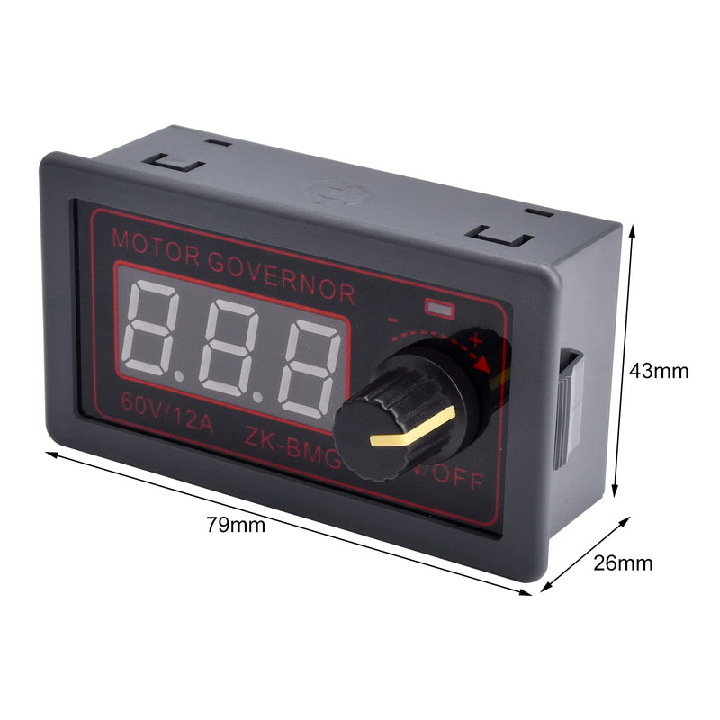 VOKTTA PWM speed controller DC 12V 24V 60V 500W motor speed controller electric motor speed controller with PWM signal generator driver module