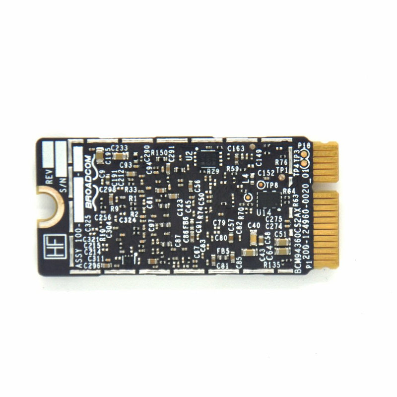 BCM94360CS2 WiFi Bluetooth Airport Wireless Card Replacement for MacBook Air 11" A1465 (2013, 2014, 2015) 13" A1466 (2013, 2014, 2015, 2017) (661-7465, 661-7481, 653-0023)