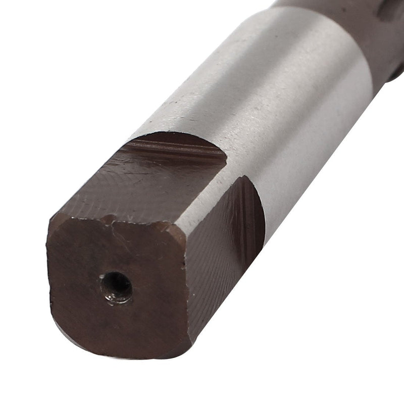 sourcing map 18mm cutting diameter 8 flutes straight shank tool steel hand reamer 175mm long de 175mm
