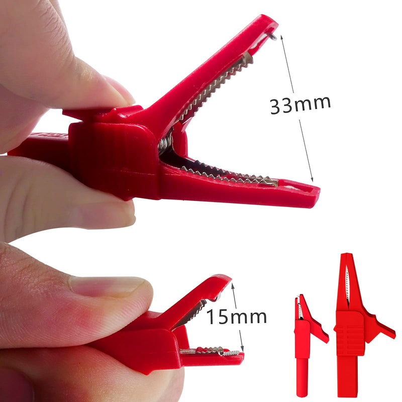 Goupchn 33PCS Multimeter Test Leads Kit with Replaceable Precision Probes Set, Wire-Piercing Probes, Alligator Clips, Test Hook Clips and Test Tweezer for Digital Electrical Testing