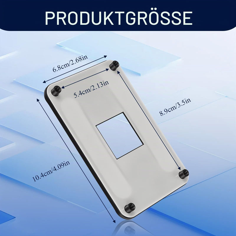 Backplate for AM4 Backplate CPU Heatsink Holder Metal Backplate Iron Plate CPU Heatsink Holder Back Sheet Accessory Tool for AM4