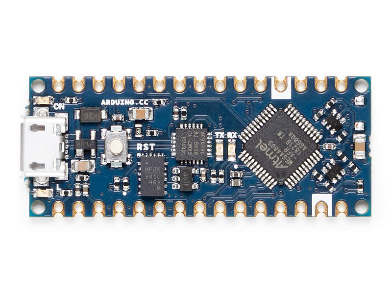 Arduino Nano Every (Single Board) [ABX00028-A] - ATmega4809 Microcontroller, 48KB Flash, 6KB SRAM, 20 Digital I/O Pins, 8 Analog Inputs, USB-C, Compatible with Arduino IDE for Embedded Projects Arduino Nano Every (Single Board)