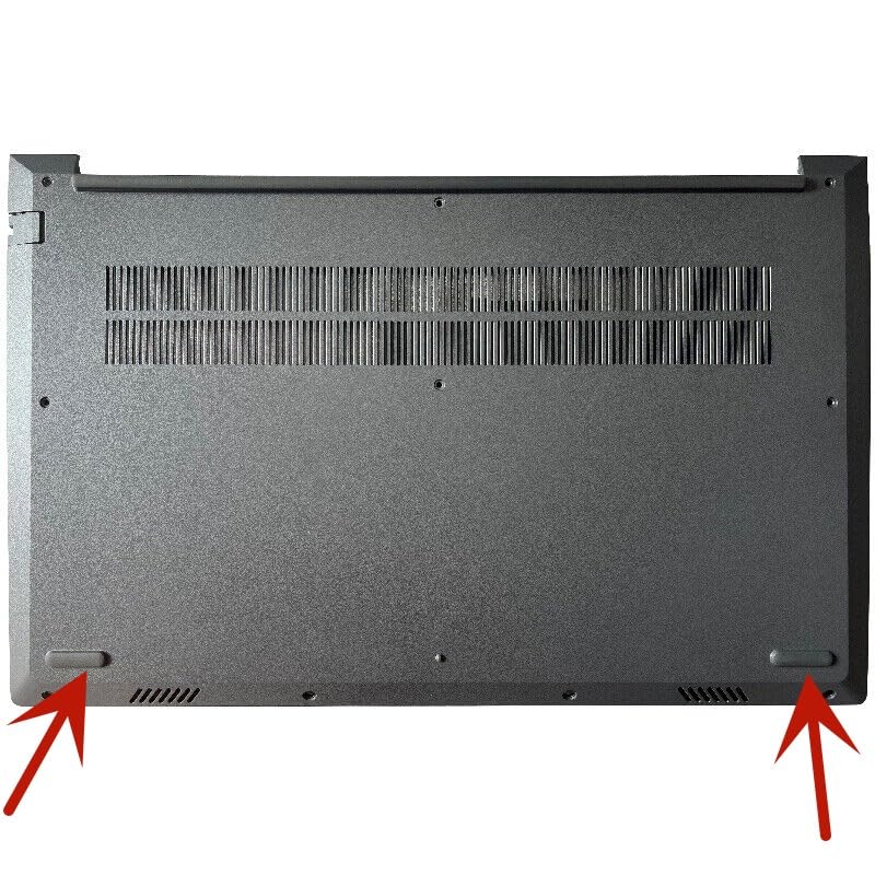 2PCS Laptop Bottom Cover Nonslip Rubber Foot Strip Rubber Feet Pad Replacement for Lenovo ThinkBook 15 G2 ITL ARE/15 G3 ACL ITL /15 G4 IAP ABA/15 G5 ABP IRL Bottom Case Rub-BER Feet Mat Grey