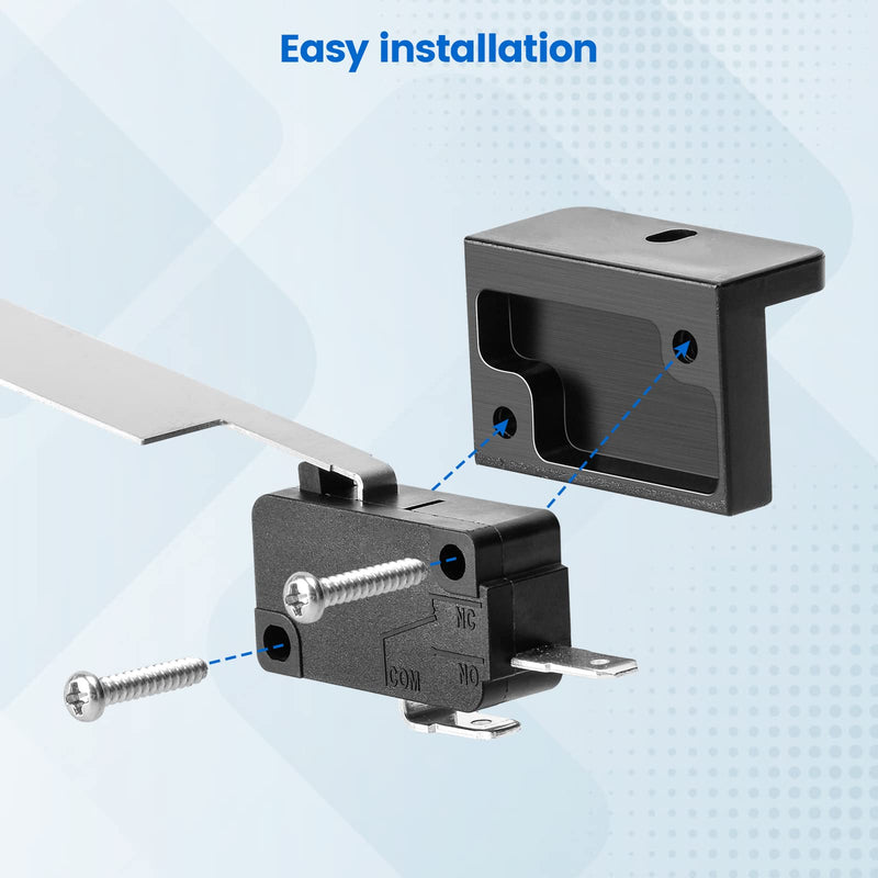 33081 Sail Switch Kit with New Bracket, Compatible with Dometic Furnace, Use Flame-Retardant Material for Safety Protection, Small & Portable