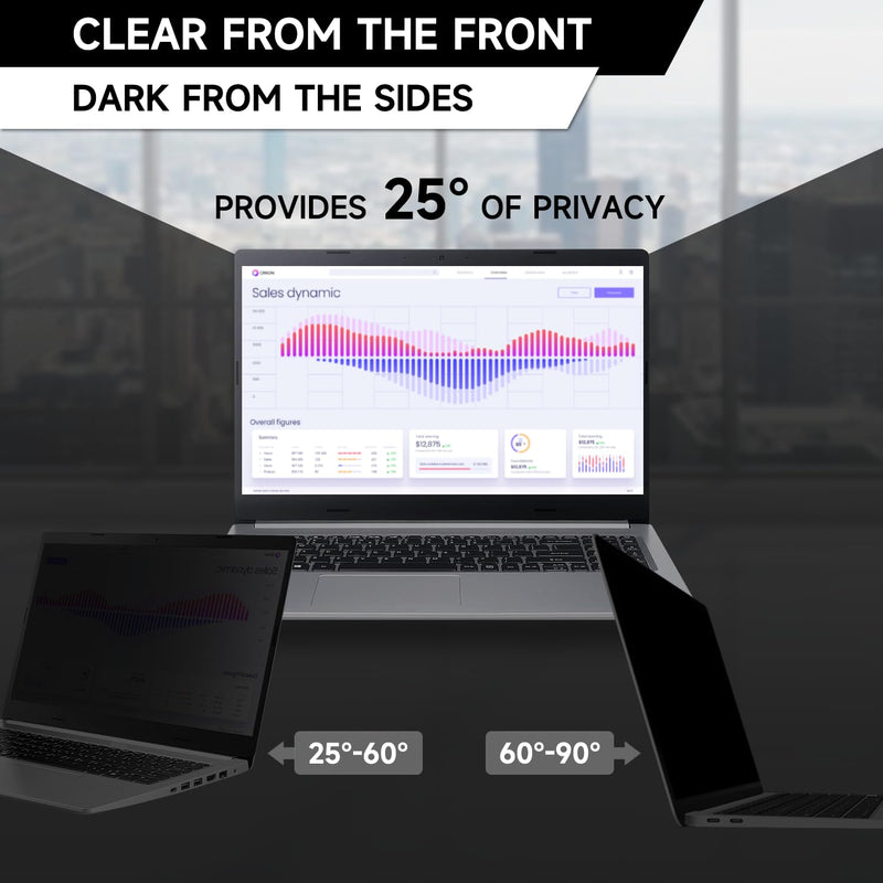 14 Inch 1920x1200 (16:10) Aspect Ratio Laptop Privacy Screen Filter, Anti Blue Light Glare & Anti Scratch Computer Privacy Shield, Not for 14" with 1920x1080P Laptops 14 Inch (Diagonal) - 16:10 Aspect Ratio