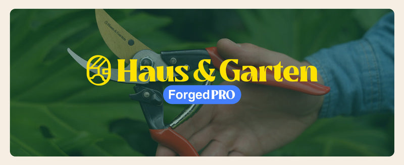 Haus & Garten ClassicPRO Titanium Bypass Pruning Shears and Replacement Springs Bundle