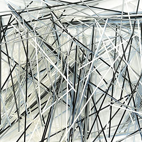 3Doodler Create PLA 3D Printing Filament Refill Bag (x250 Strands, Over 2000’ of Extruded Plastics!) - Clearly Glacier Clearly Glacier (x250 Strands)