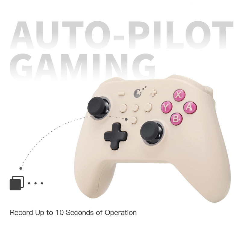 GuliKit KK3 PRO Controller Kingkong 3 Pro Switch Controller (No Drift) for Switch/PC/Android/MacOS/IOS with Hall Joysticks and Triggers, Maglev/Rotor/HD Vibration (GB RETRO) GB