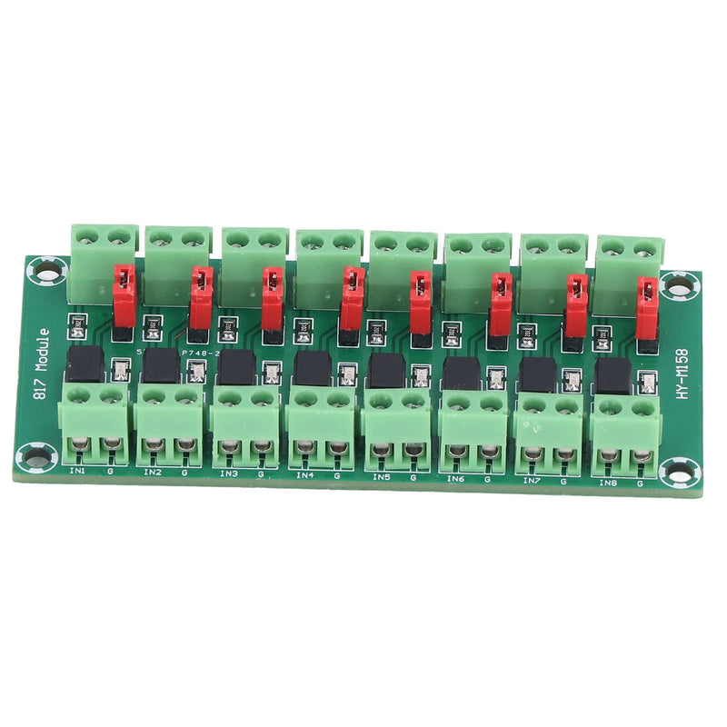 8 Channel Optocoupler Insulation Board Module 817 3.6-30V Optoelectronic Insulated Module Optocoupler Insulation Board