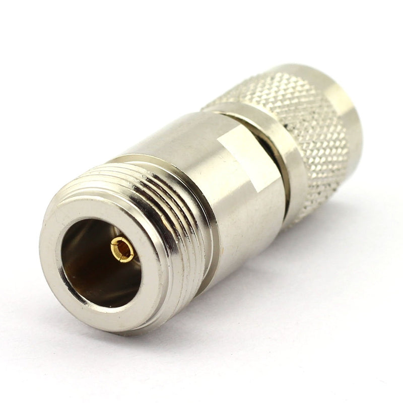 DGZZI 2-Pack TNC Male to N Female RF Coaxial Adapter TNC to N Coax Jack Connector