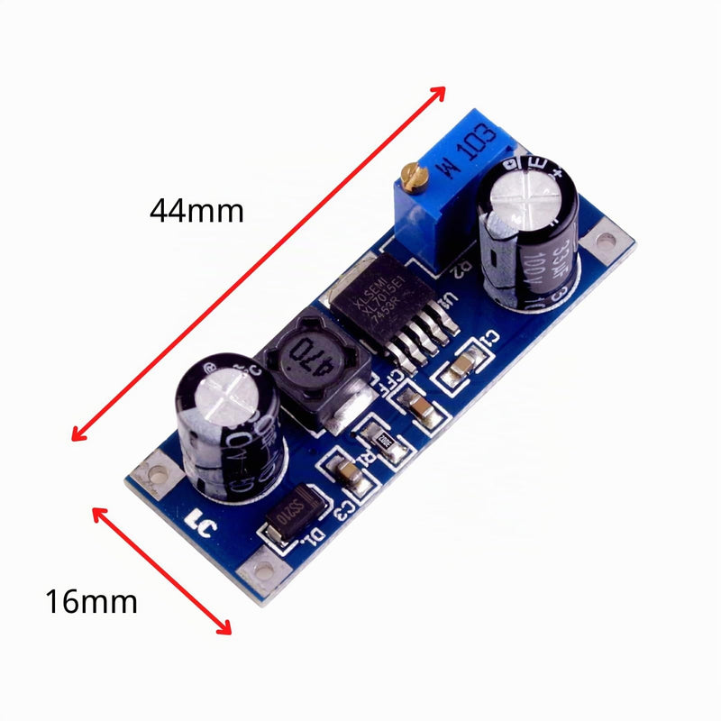DC-DC Step Down Converter 5-80V to 5-20V Voltage Regulator XL7015 LAOMAO Voltage Regulator Power Supple Power Supply Module (Pack of 3)