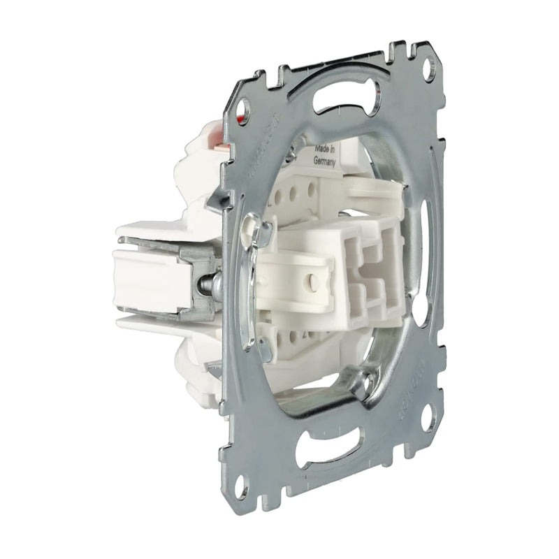 Schneider Electric Merten MEG3116-0000 - off switch and changeover switch insert - 10 A - AC 250 V - plug-in terminals - flush-mounted for installing switches and sockets - LED lighting modules single