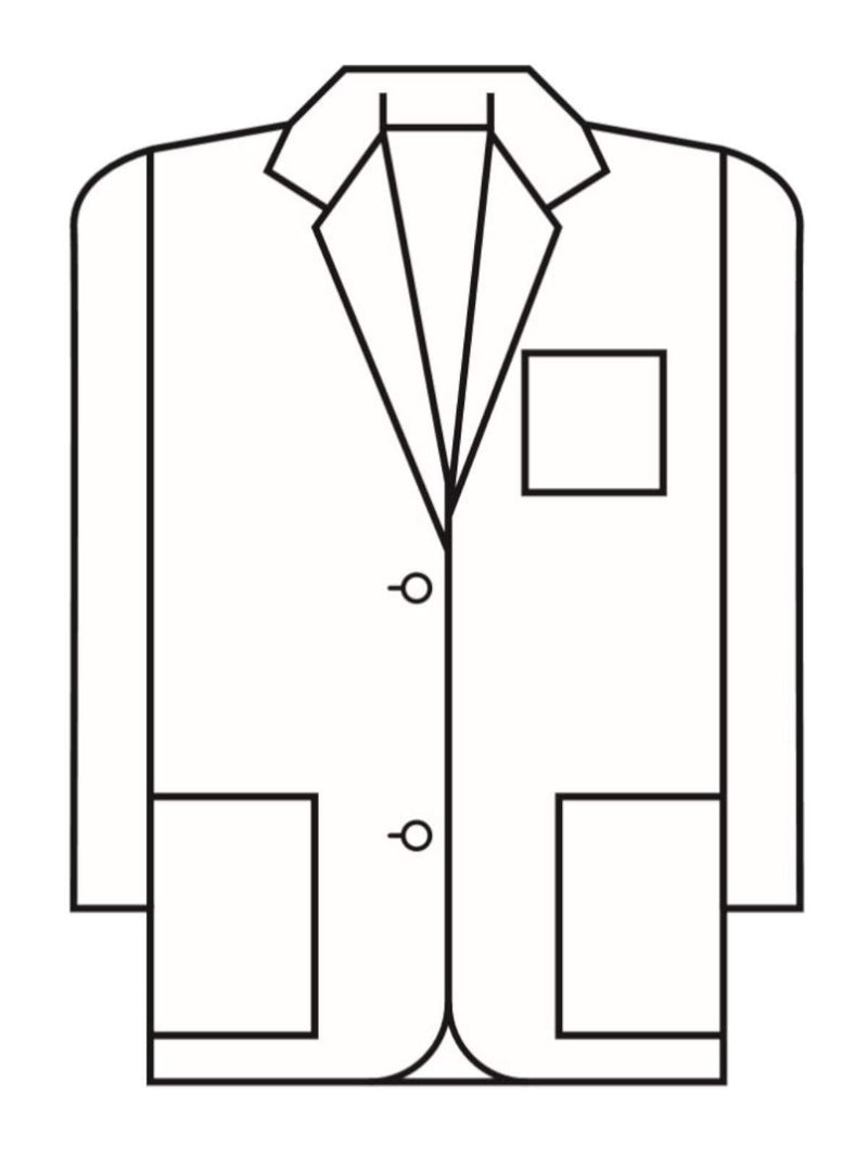 Meta Fundamentals Women's 28" Lab Coat Small