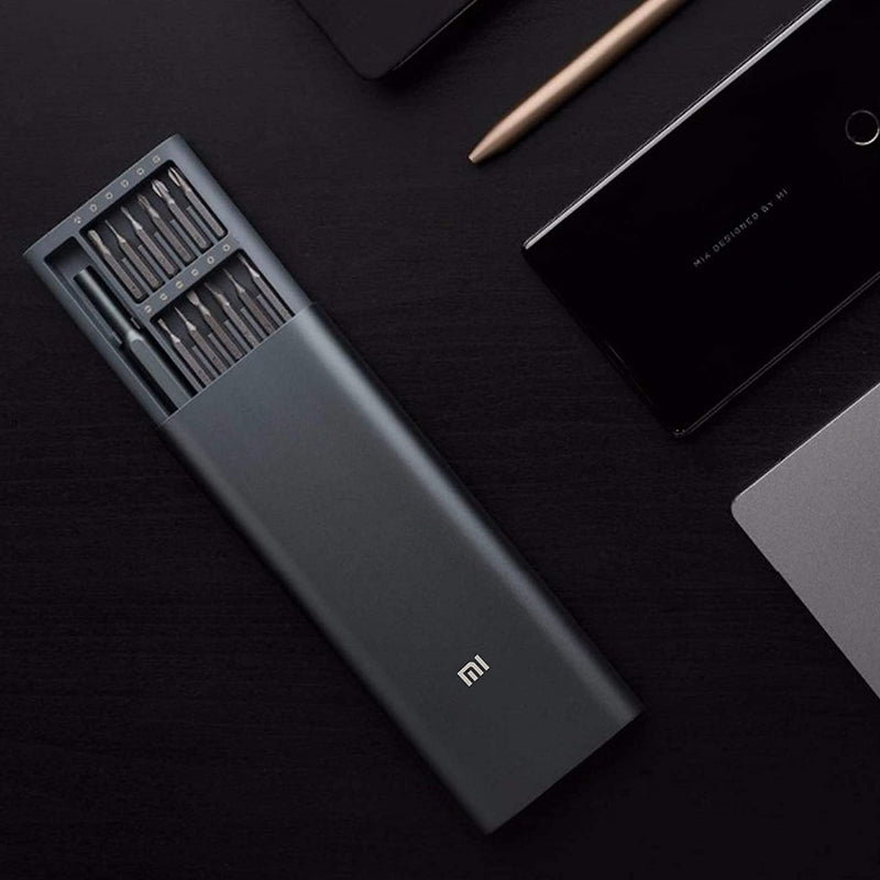 Xiaomi Mi Precision Screwdriver Set, 24 Magnetic Driver Bit Set, Pocket Screwdriver Tool Set, Mini Screwdriver Kit, Repair Tool Kit for Electronics Alloy Steel