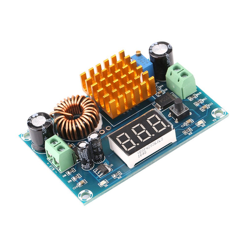 DC voltage regulator step up boost module converter power supply 3-35V to 5V-45V 5A with LED display