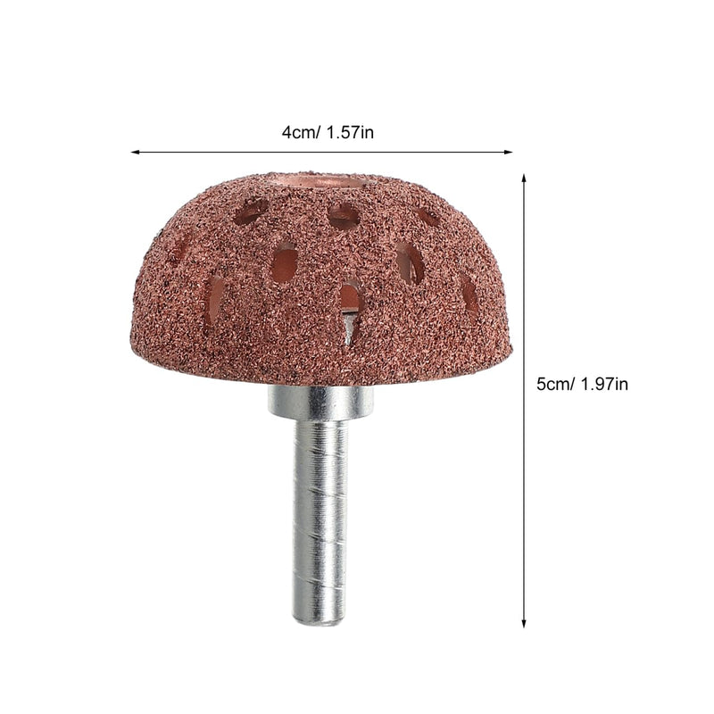 STOBAZA Tyre Repair Tool Grinding Head for Car Tyres Tyre Repair Rasp for Precise Grinding and Polishing Versatile Tyre Polisher for Quick Maintenance 1 Polishing Head 1.97 x 1.57 x 1.57 Inches