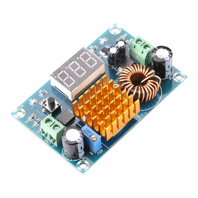DC voltage regulator step up boost module converter power supply 3-35V to 5V-45V 5A with LED display