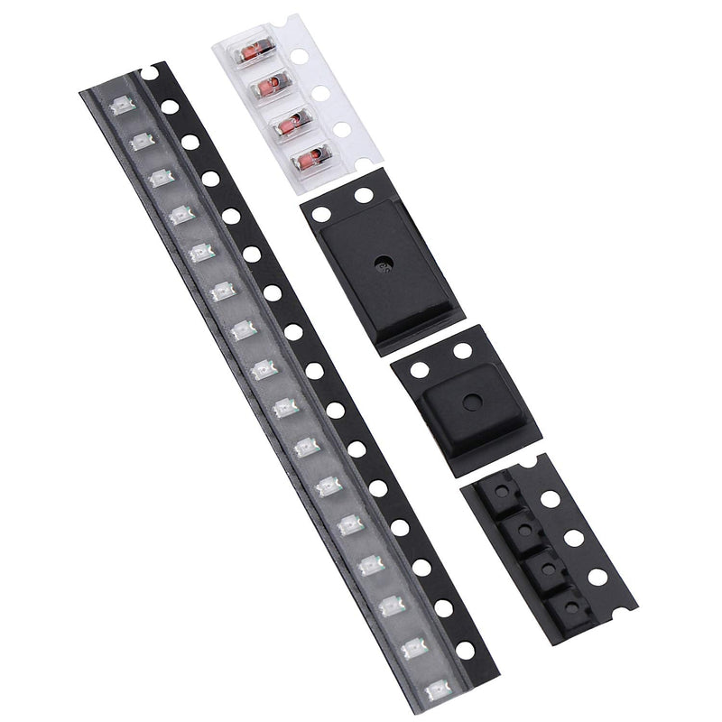Kyrio 3PCS Electronic DIY Kit SMD Rotating Flashing LED Components Soldering Practice Board Skills Circuit Training Suite Electronic DIY Kit