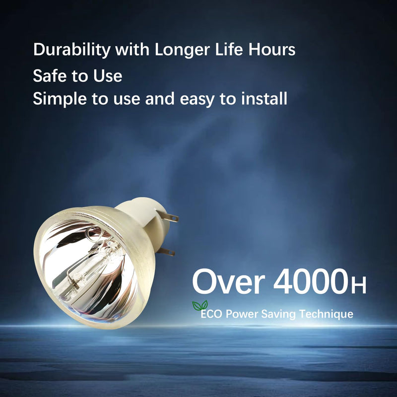A+ Quality Replacement Projector Lamp Bulb Compatible with OSRAM P-VIP 195/0.8 E20.7 Lamp Bulb Replacement (Bare Bulb ONLY)