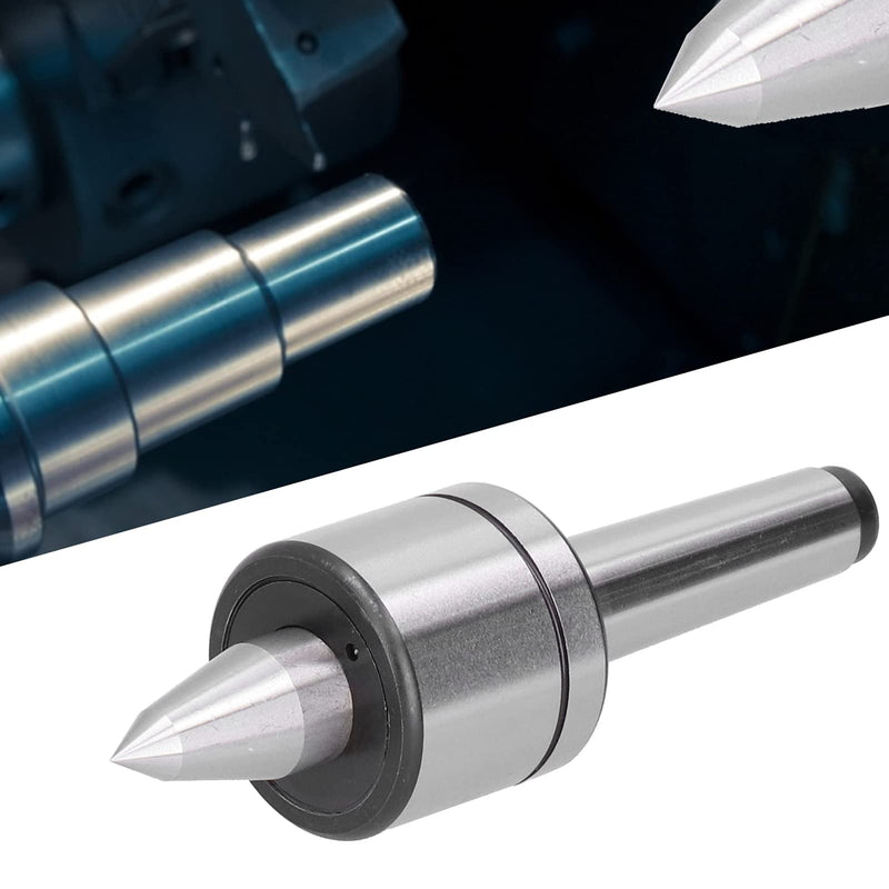 Revolving Center, MT3 T10 Alloy Tool Steel, Rotating Morse Taper Tailstock and Lathe Woodworking Tool