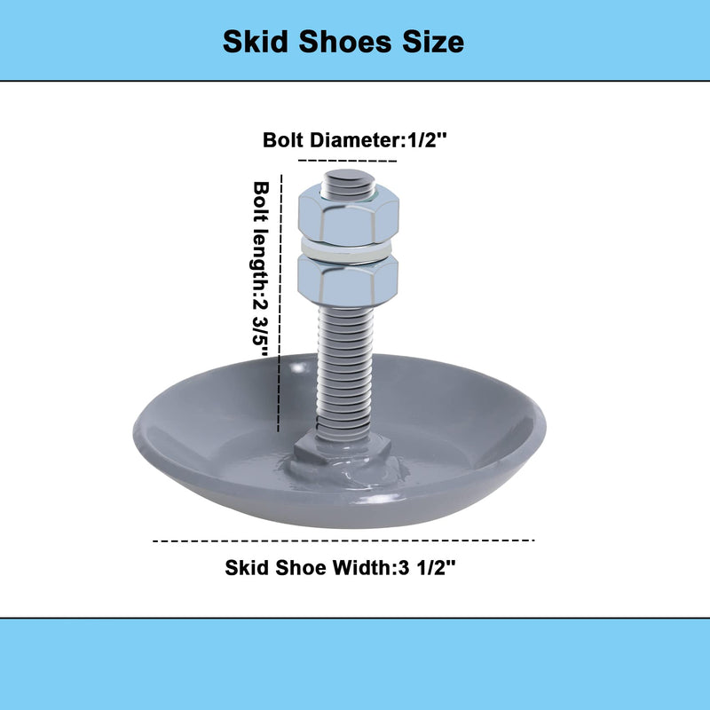 2877245 Snow Plow Blade Skid Shoes Compatible with Polaris New Sportsman ATV Ranger Razor