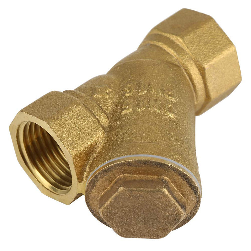Brass Filter Connection Filter for Water Oil Separation DN15 Y-shaped Valve Connection