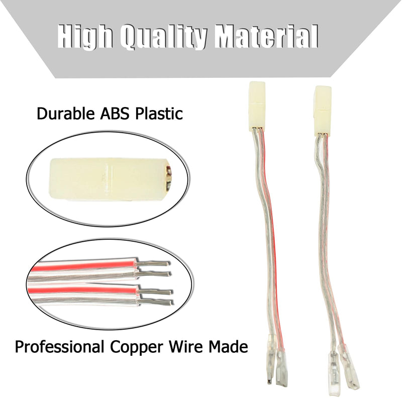 RED WOLF Car 4 inch Bose Dash Tweeter Speaker Wire Harness Connector for 2014-2018 Nissan Rogue, 2008-2017 Nissan Maxima Murano Pathfinder Model