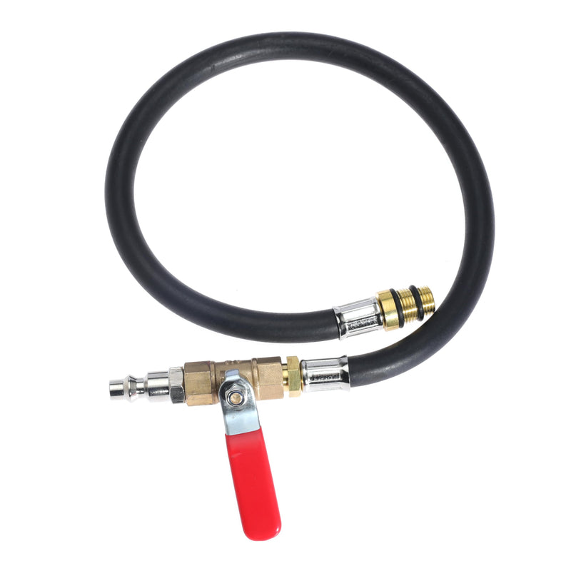 Engine Air Valve Holder Pressure Pipe with Ball Valve M12 M14 Thread to 1/4 NPT Cylinder Leakage Testing Assistant Tool for Ford for Mustang for GM LS1 LS2 LS3 4.8 5.3 6.0 Trucks