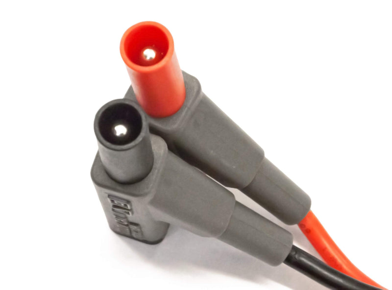 PeakTech Insulated 4 mm connecting cable with coupling - CAT III 1000 V, 1 piece, P 7025 Single