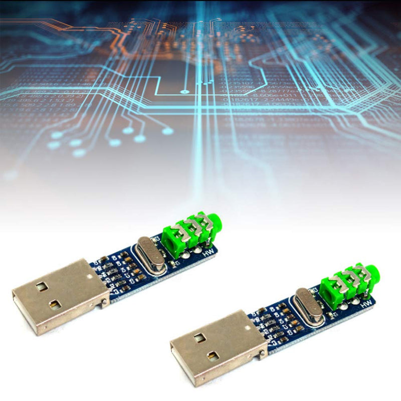 Comimark 1Pcs 5V USB Powered PCM2704 Mini USB Sound Card DAC Decoder Board for PC Computer