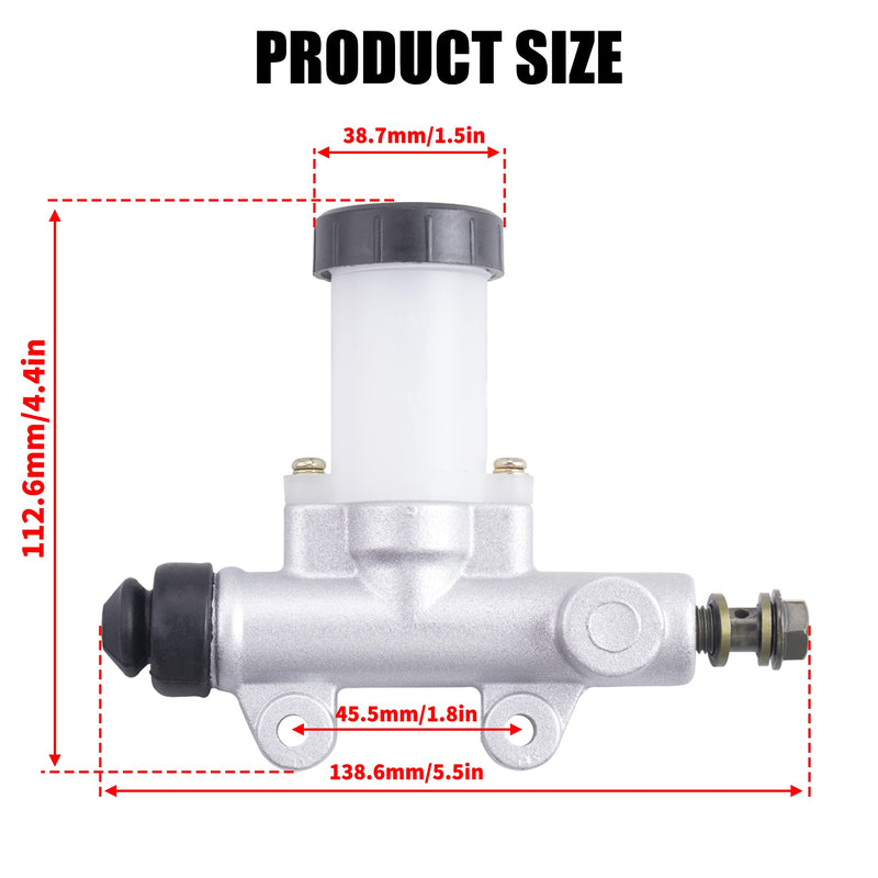 Brake Master Cylinder HammerHead 80T TrailMaster MID 6.000.305 XRS XRX Go Kart Brake Master Cylinder