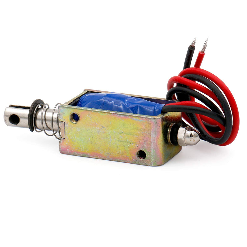 Hechen Electromagnet Electromagnet HS-0730B DC6V 1A 5N 10mm Stroke Push Pull Type Open Frame
