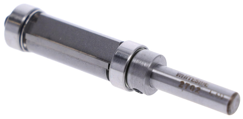 Whiteside 2702 Combination Flush Trim Router Bit: 1/2 Inch Cutting Diameter, 1 Inch Cutting Length, 1/4 Inch Shank, 2-5/8 Inch Overall Length, B3 & B9 Bearings