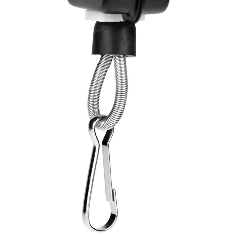 ES620 Retractable Spring Pulley 0.6-2.0 kg Retractable Tool Holder Mounting Holder Hanging Black